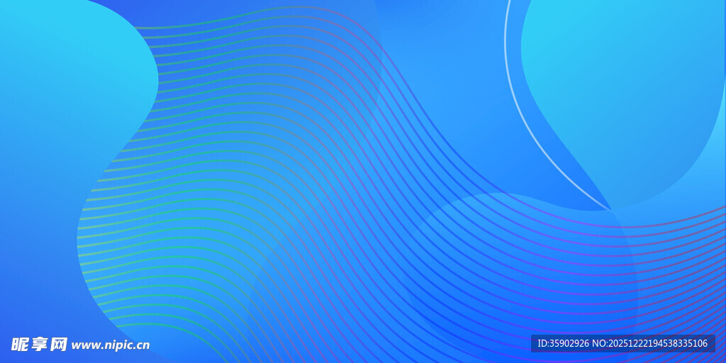 蓝色渐变抽象背景图案