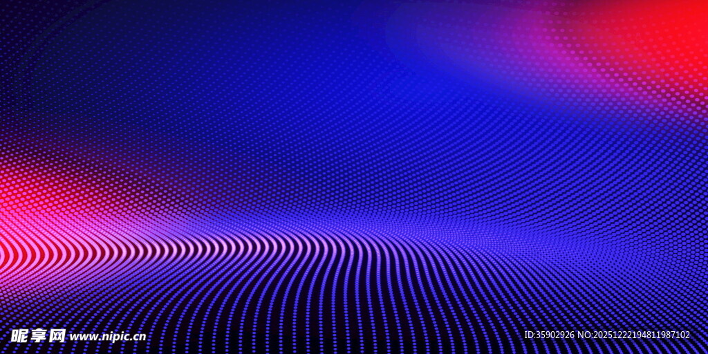 炫彩渐变线条抽象背景图