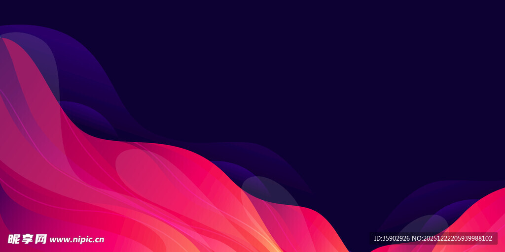 绚丽渐变流体背景图案