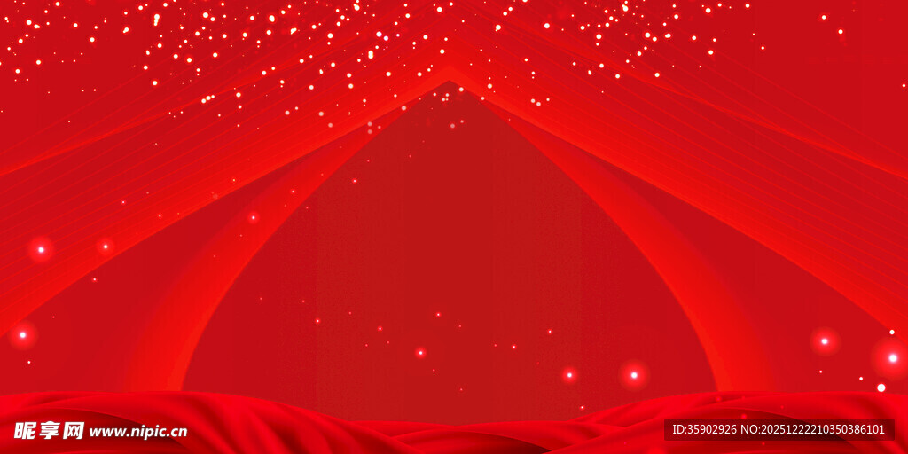 红色梦幻渐变背景图