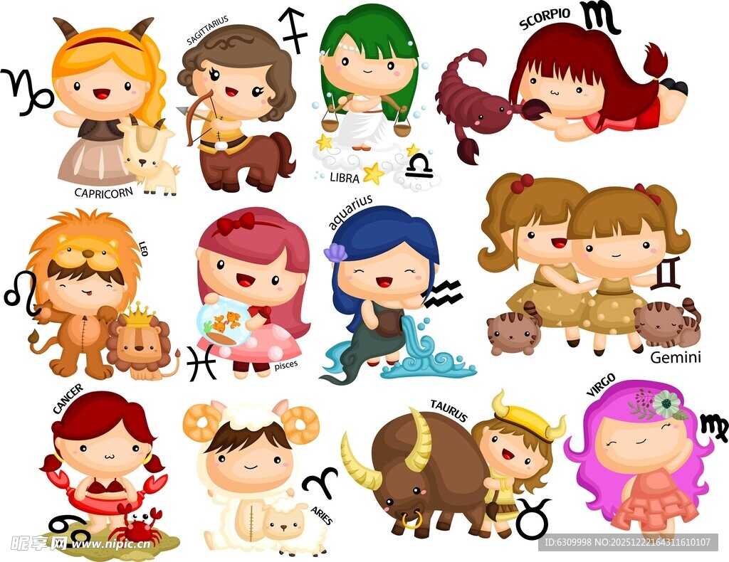 可爱动漫角色集合