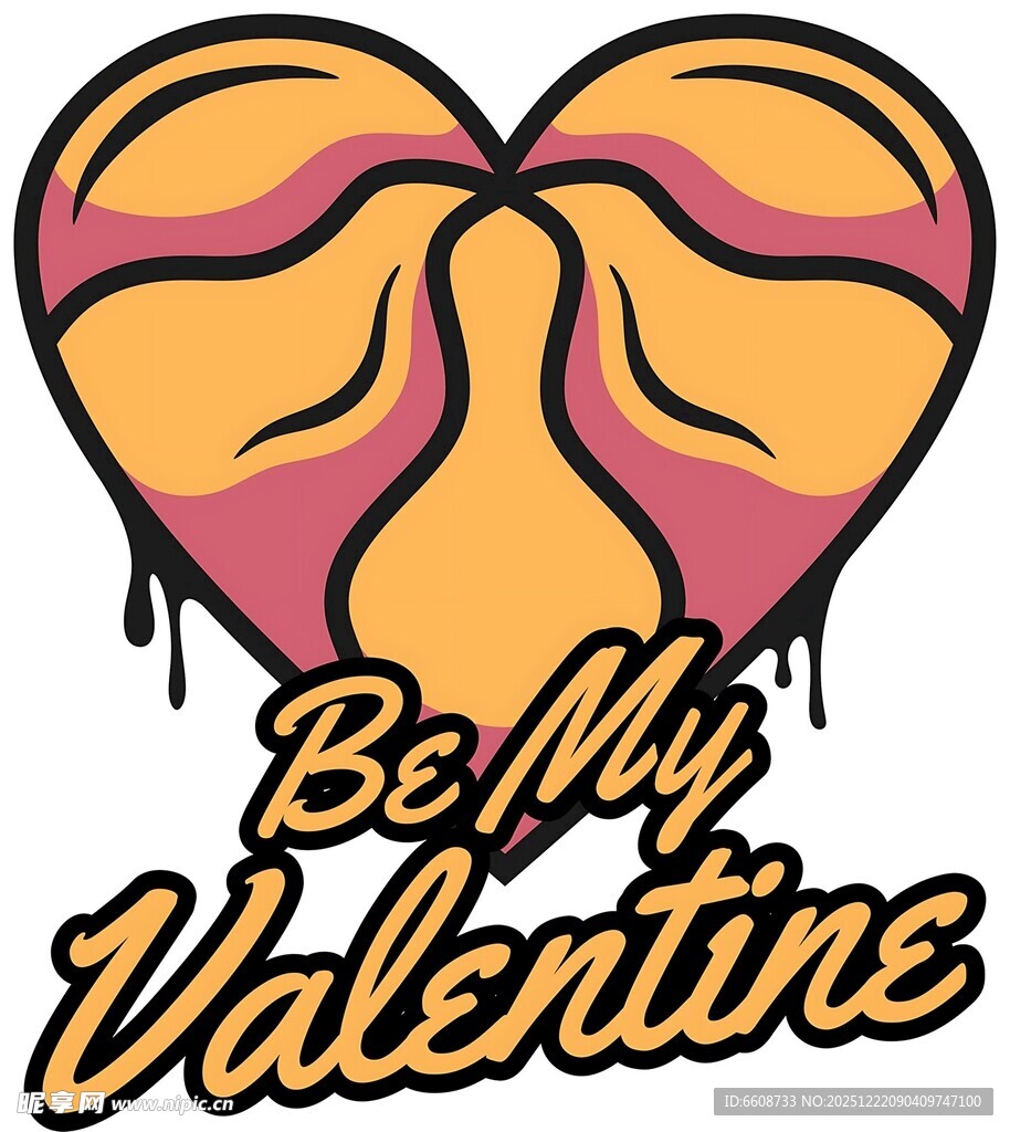 情人节爱心图案设计元素