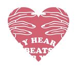 心形图案心跳主题设计元素