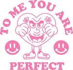 可爱卡通你是完美的