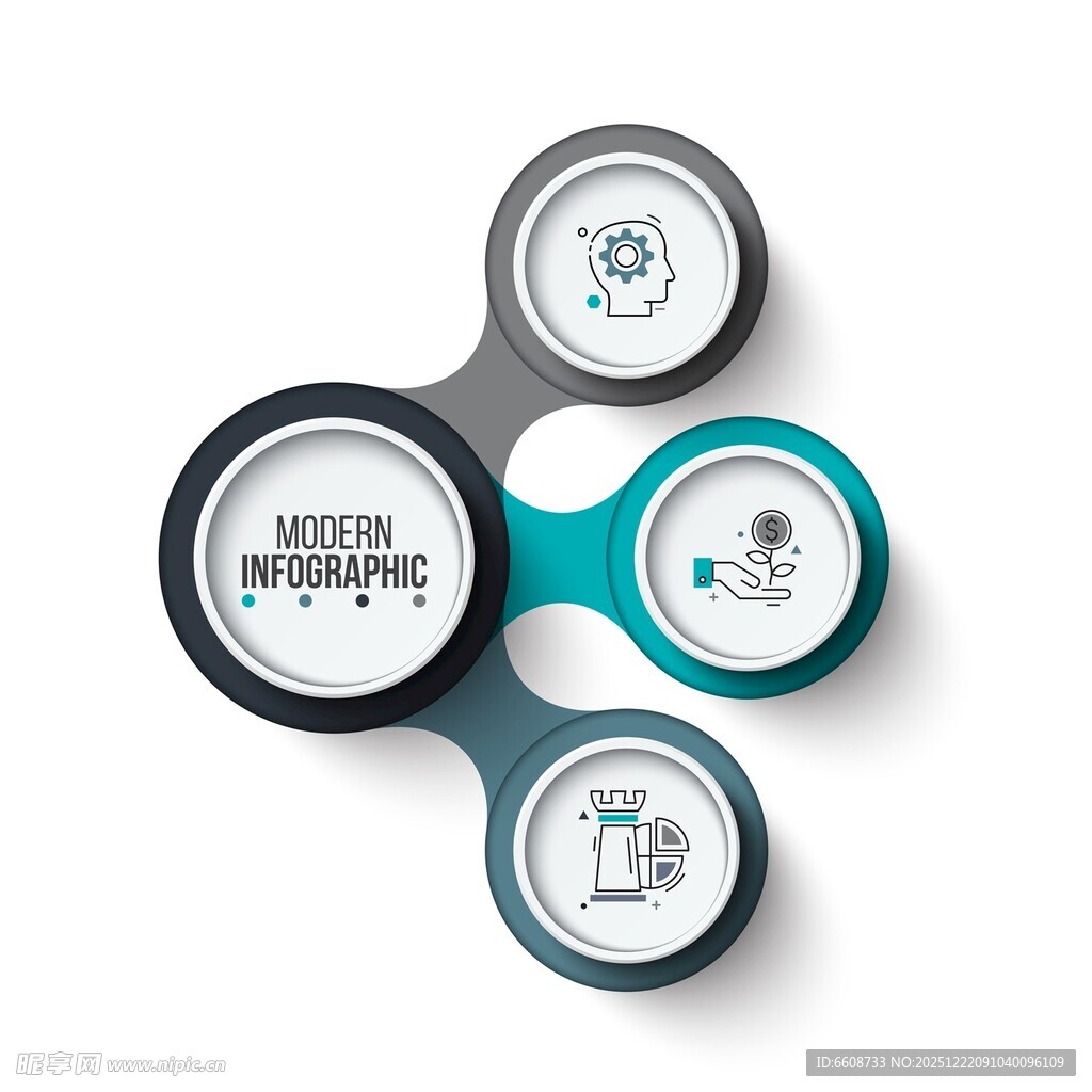 数据编程环形流程图示例