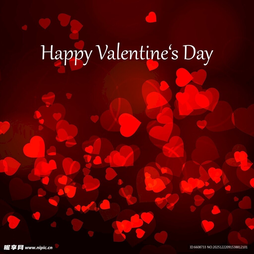 情人节快乐背景图