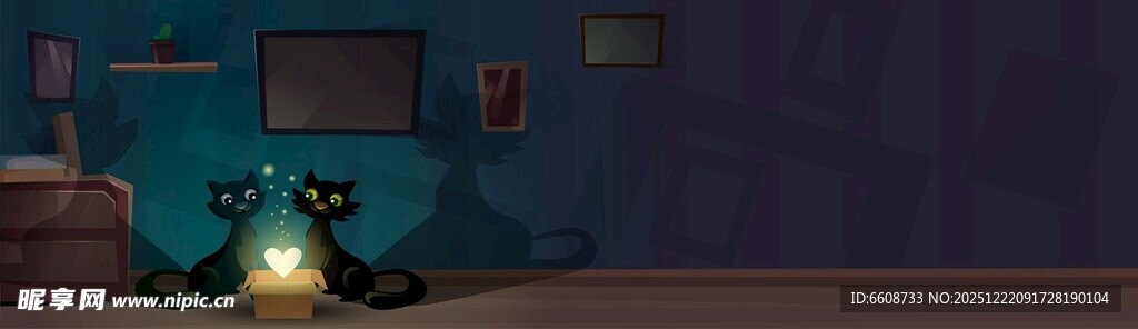 黑暗中发光的神秘物品