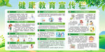 健康教育宣传栏海报