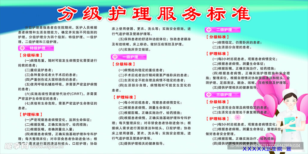 分级护理服务标准