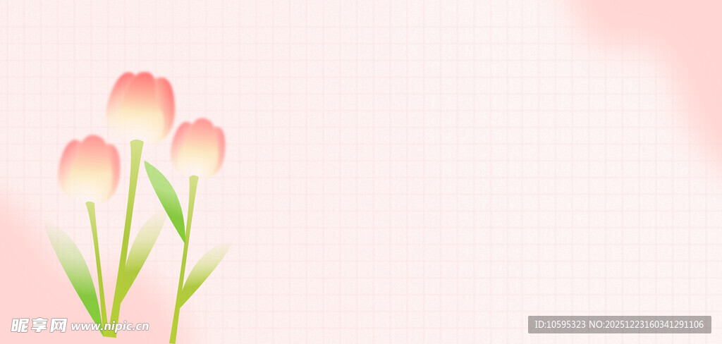 粉色郁金香背景