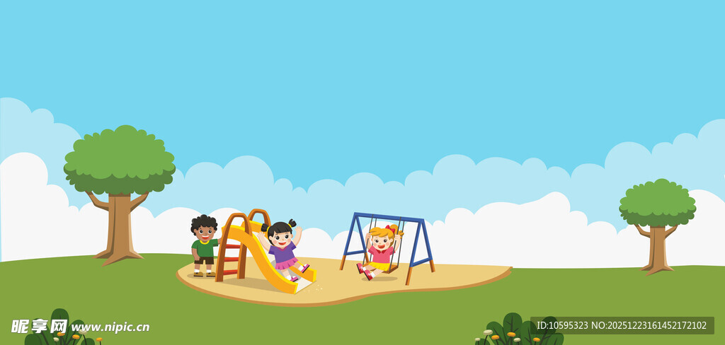 卡通儿童乐园