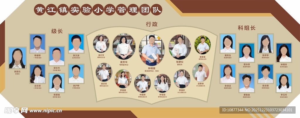 学校 文化墙 教师风采