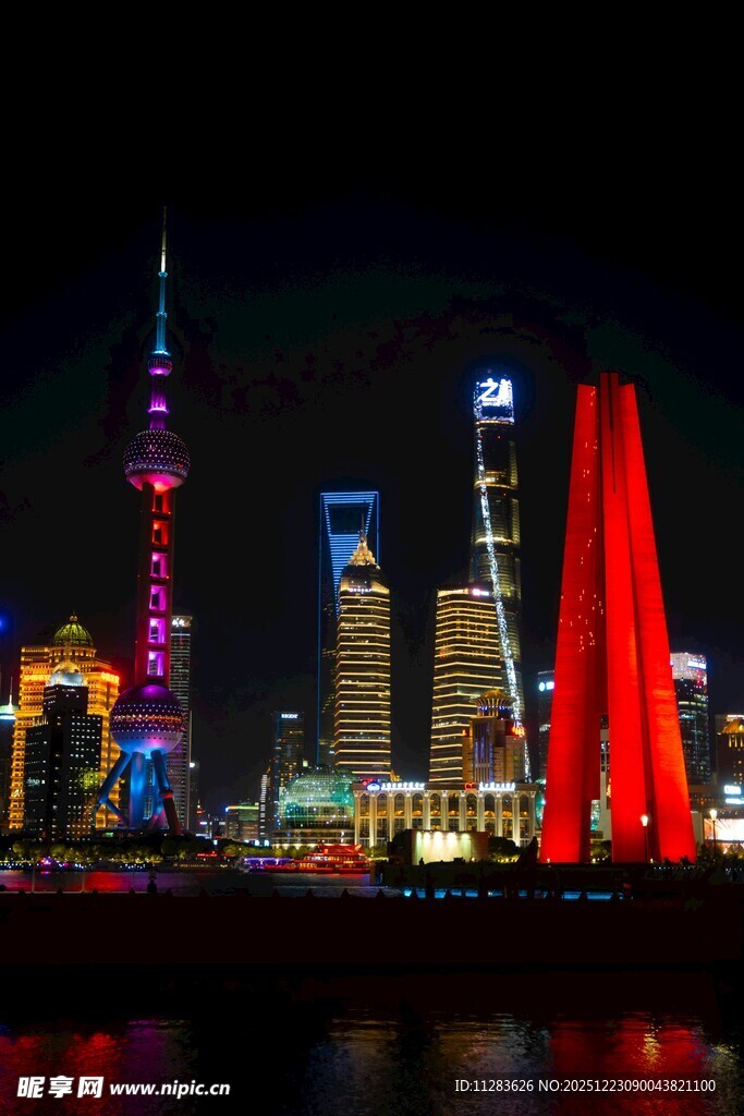 上海外滩璀璨夜景