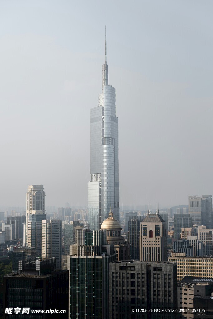 上海城市天际线摩天大楼