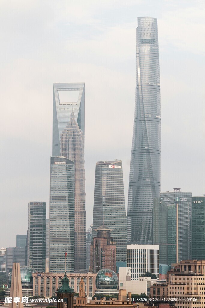上海摩天大楼城市景观