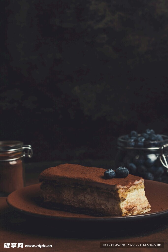 美味芝士蛋糕特写