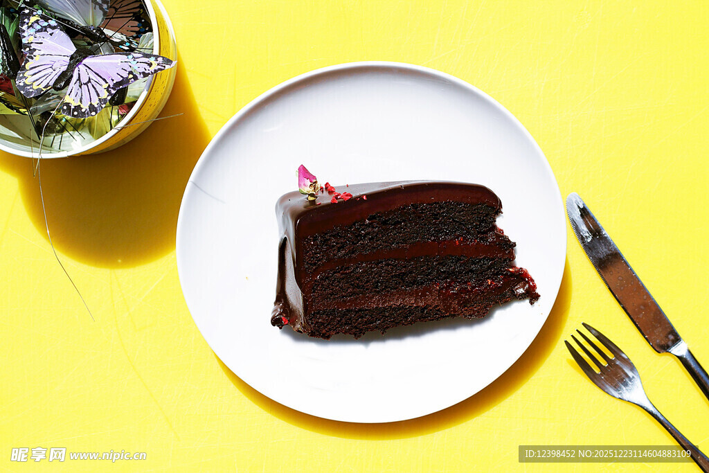 美味巧克力蛋糕