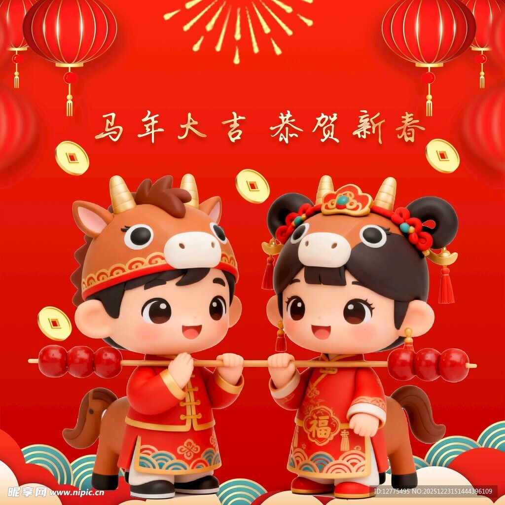 新年快乐 喜庆
