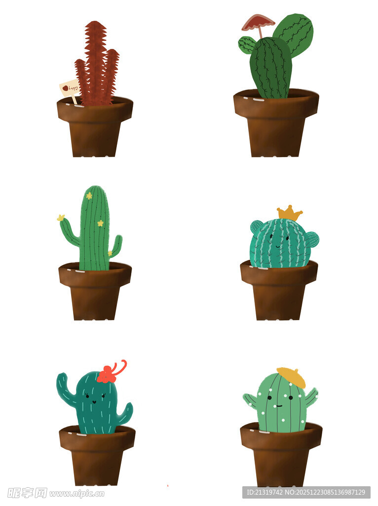 卡通仙人掌