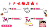 口味辣度表
