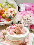鲜花蛋糕