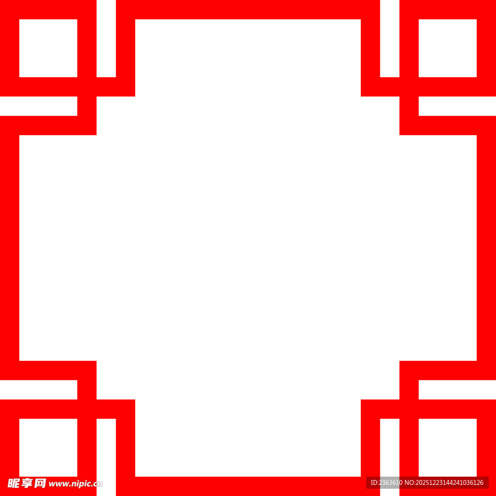 中式边框图案