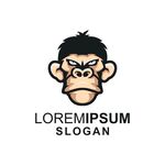 愤怒猩猩标志设计