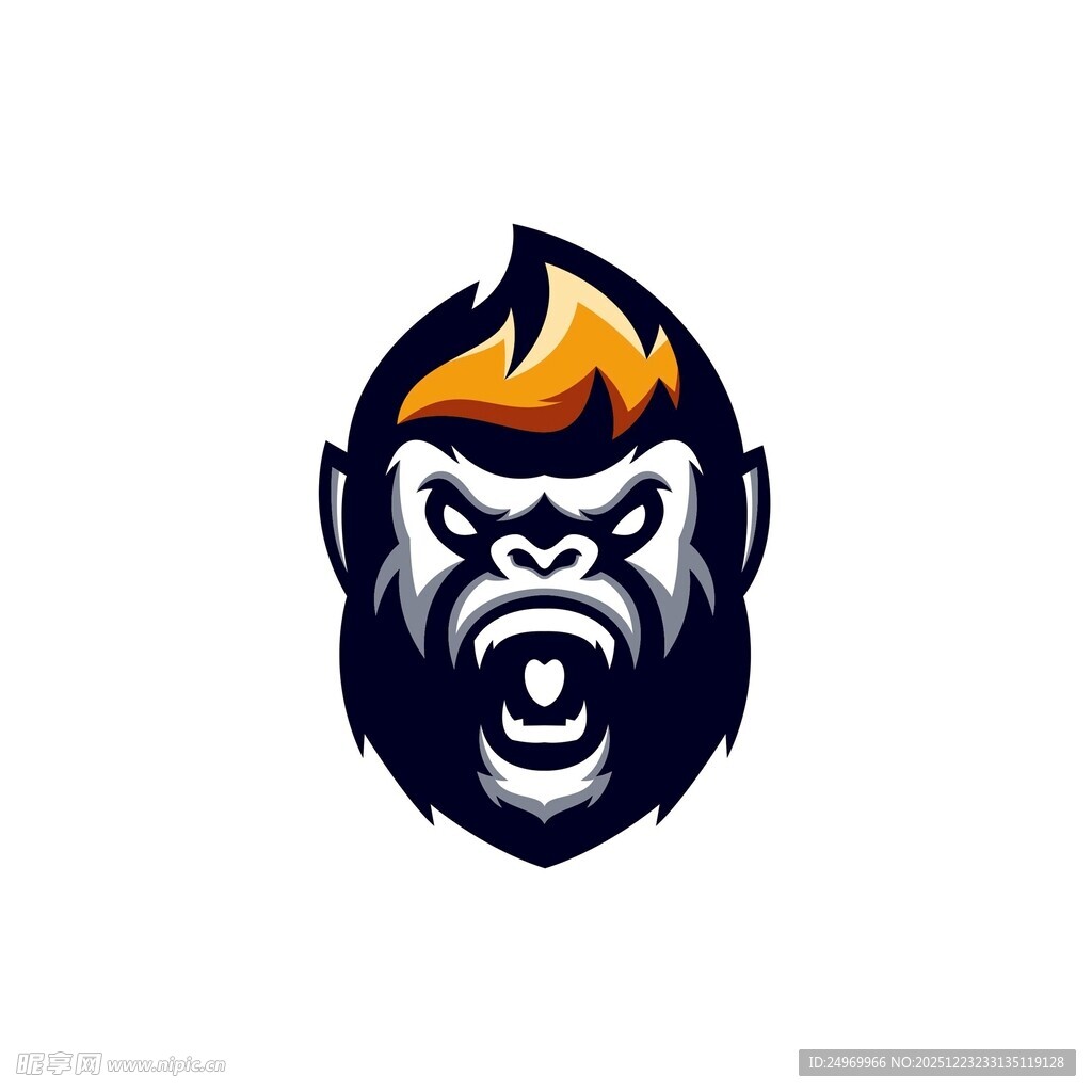 愤怒猩猩标志