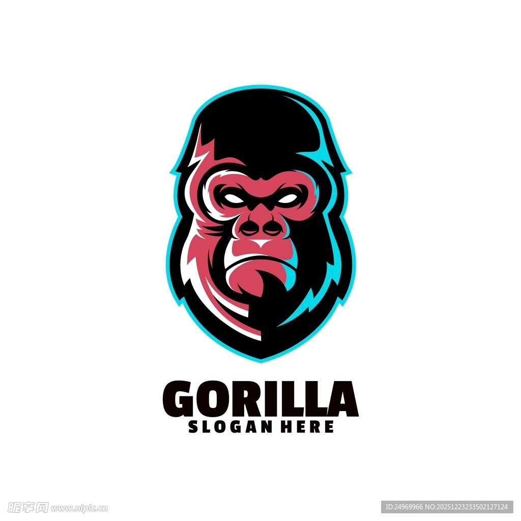 大猩猩标志设计
