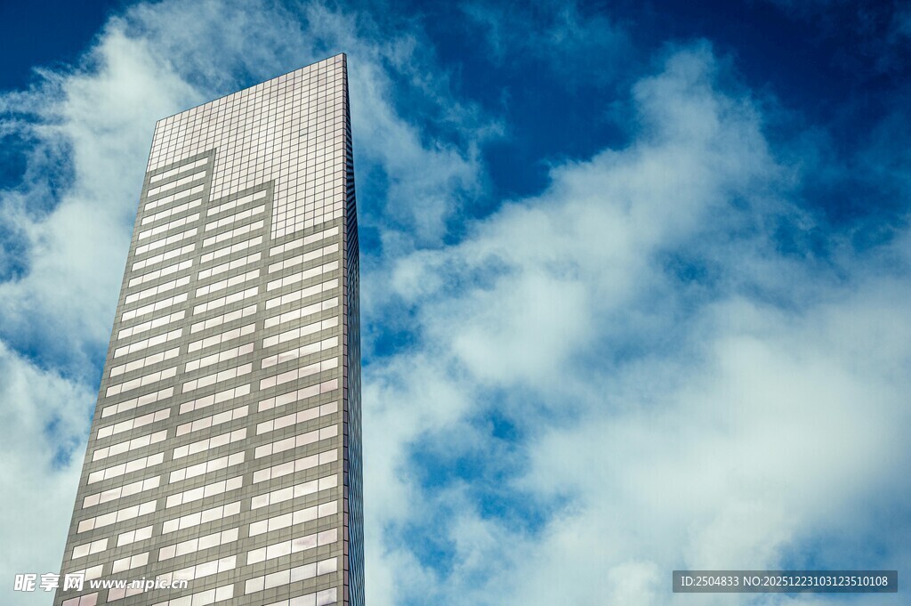 高耸入云的摩天大楼