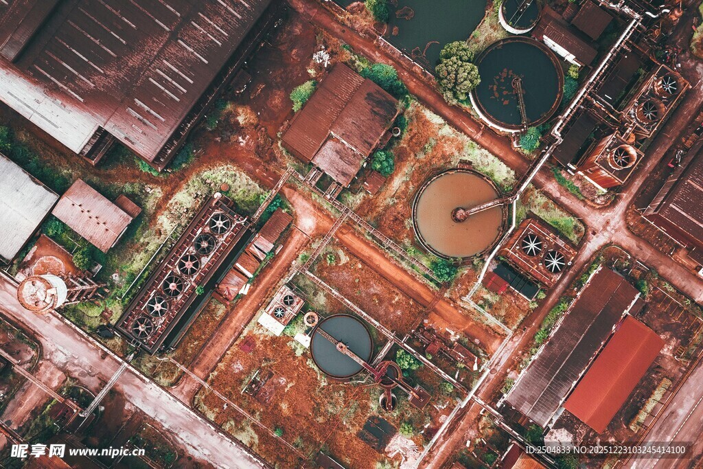 俯瞰城市建筑景观