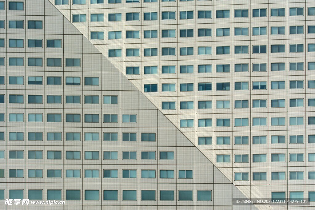 现代高楼外立面细节