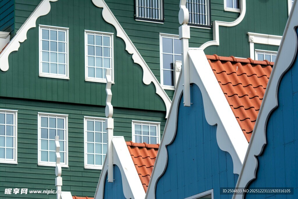 多彩特色建筑屋顶景观