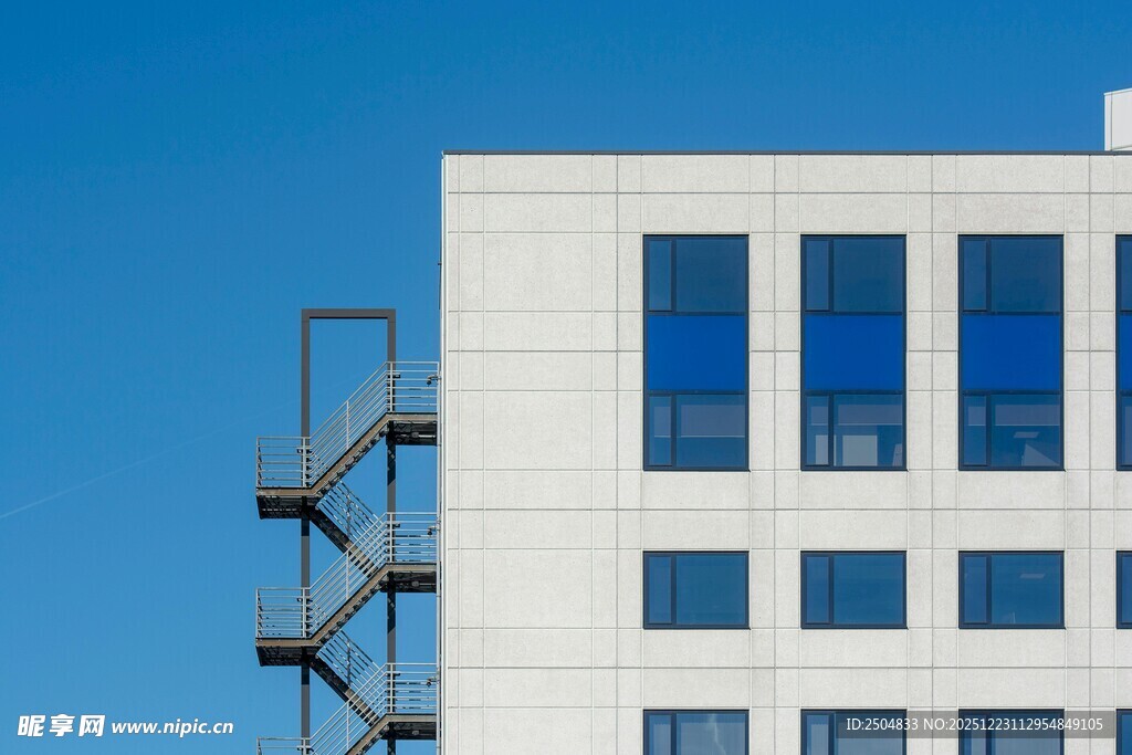 现代简约风格高楼外观