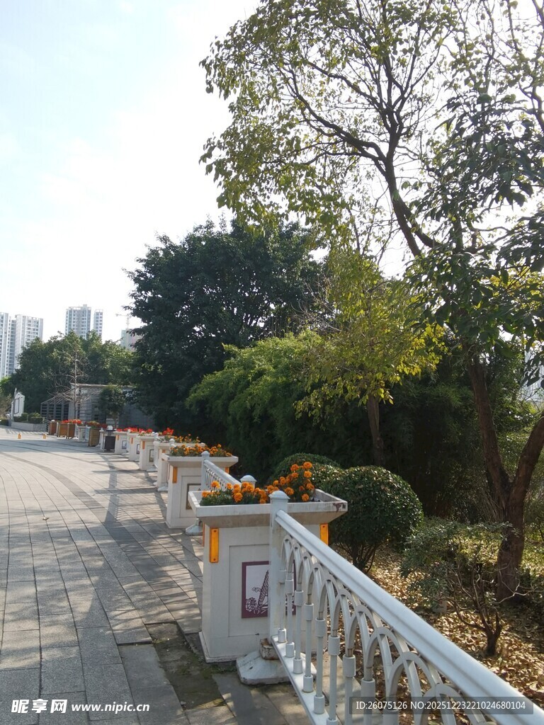 户外休闲小道景观