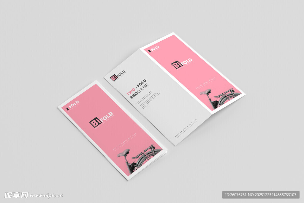 折页样机图片