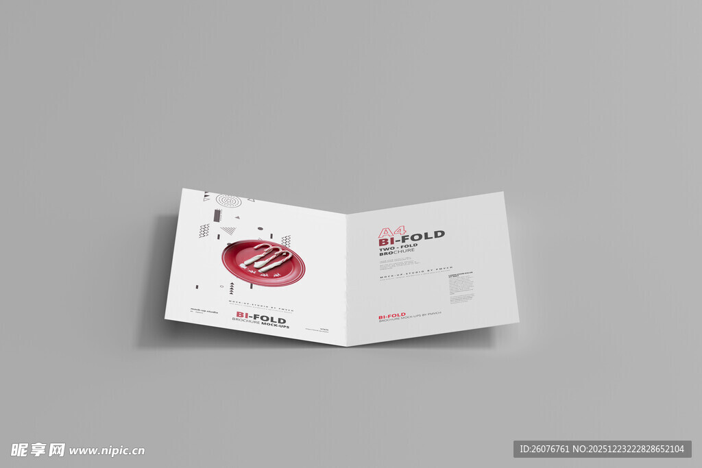 折页样机图片