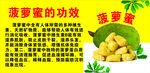 菠萝蜜的功效