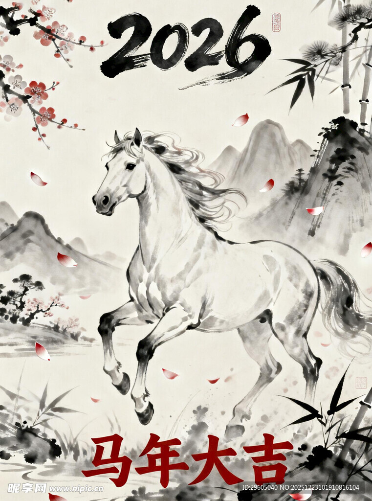 马年海报