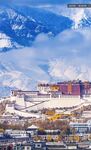 雪后布达拉宫壮丽景观