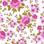粉色花卉图案背景纹理