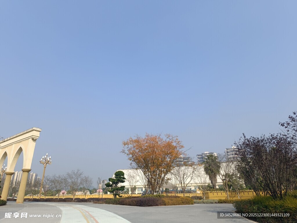 户外园林景观优美景致