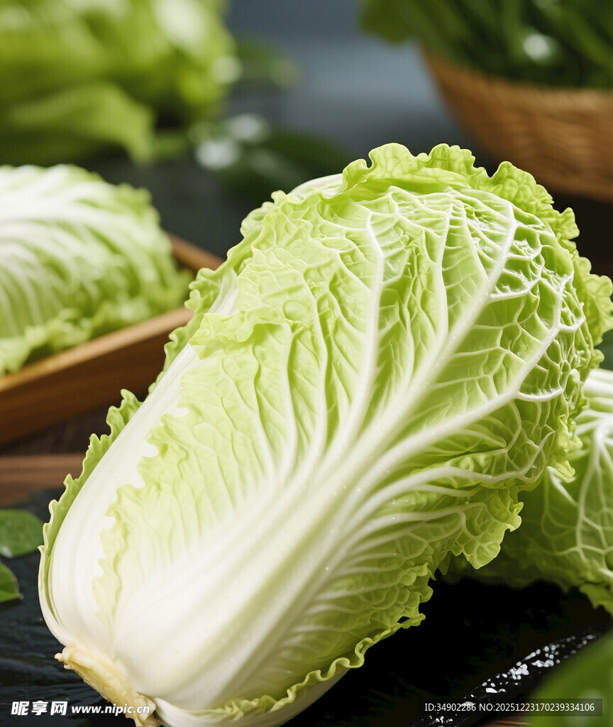 新鲜大白菜