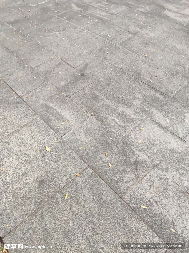 灰色纹理地面特写