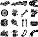 汽车零部件图标集合