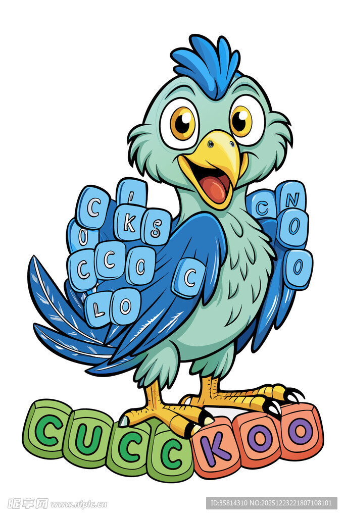 可爱蓝鸟站在上