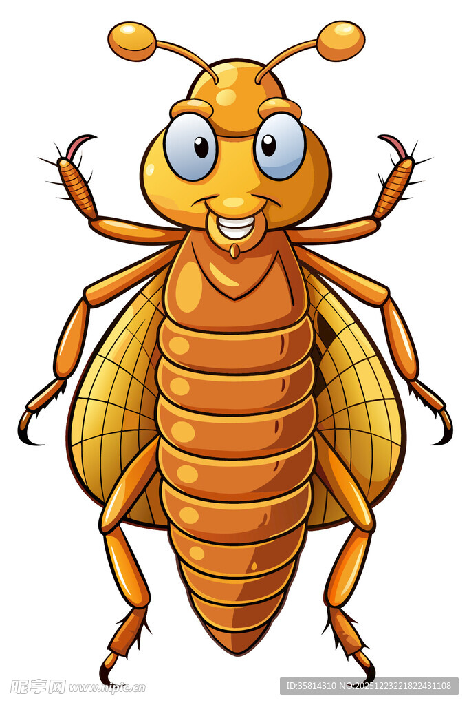 可爱卡通蜜蜂形象
