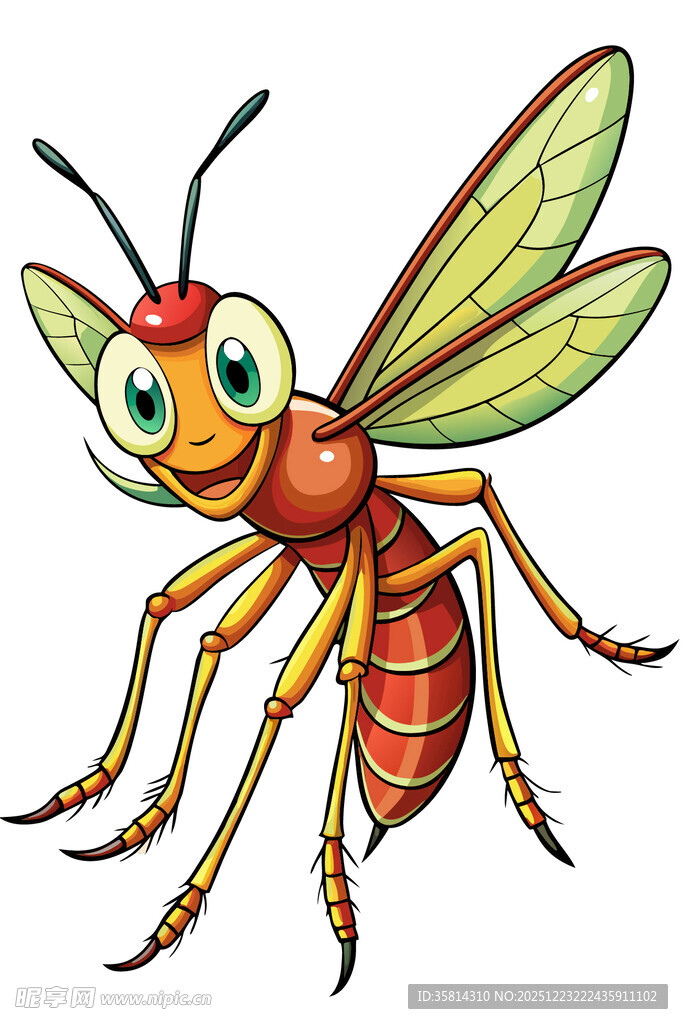 可爱卡通大黄蜂形象