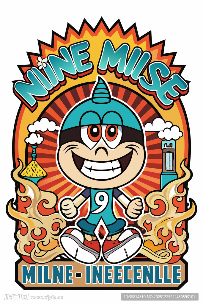 米林Mike Mike卡通形象