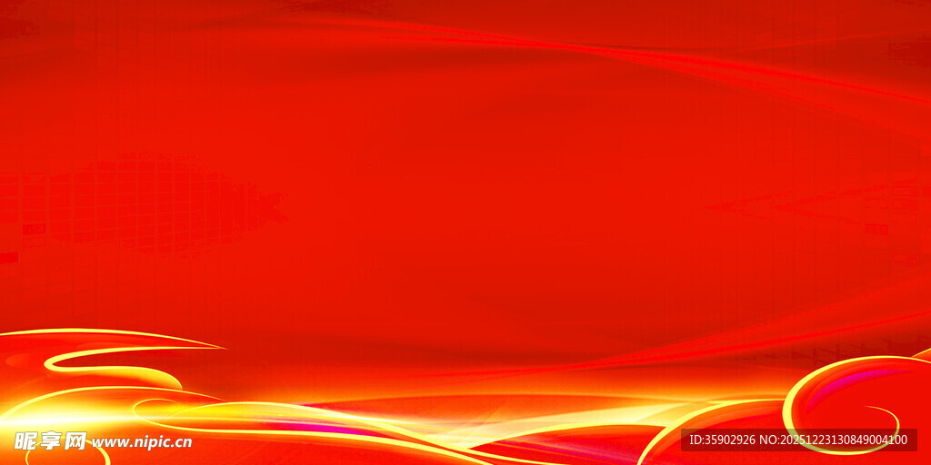 红色背景图
